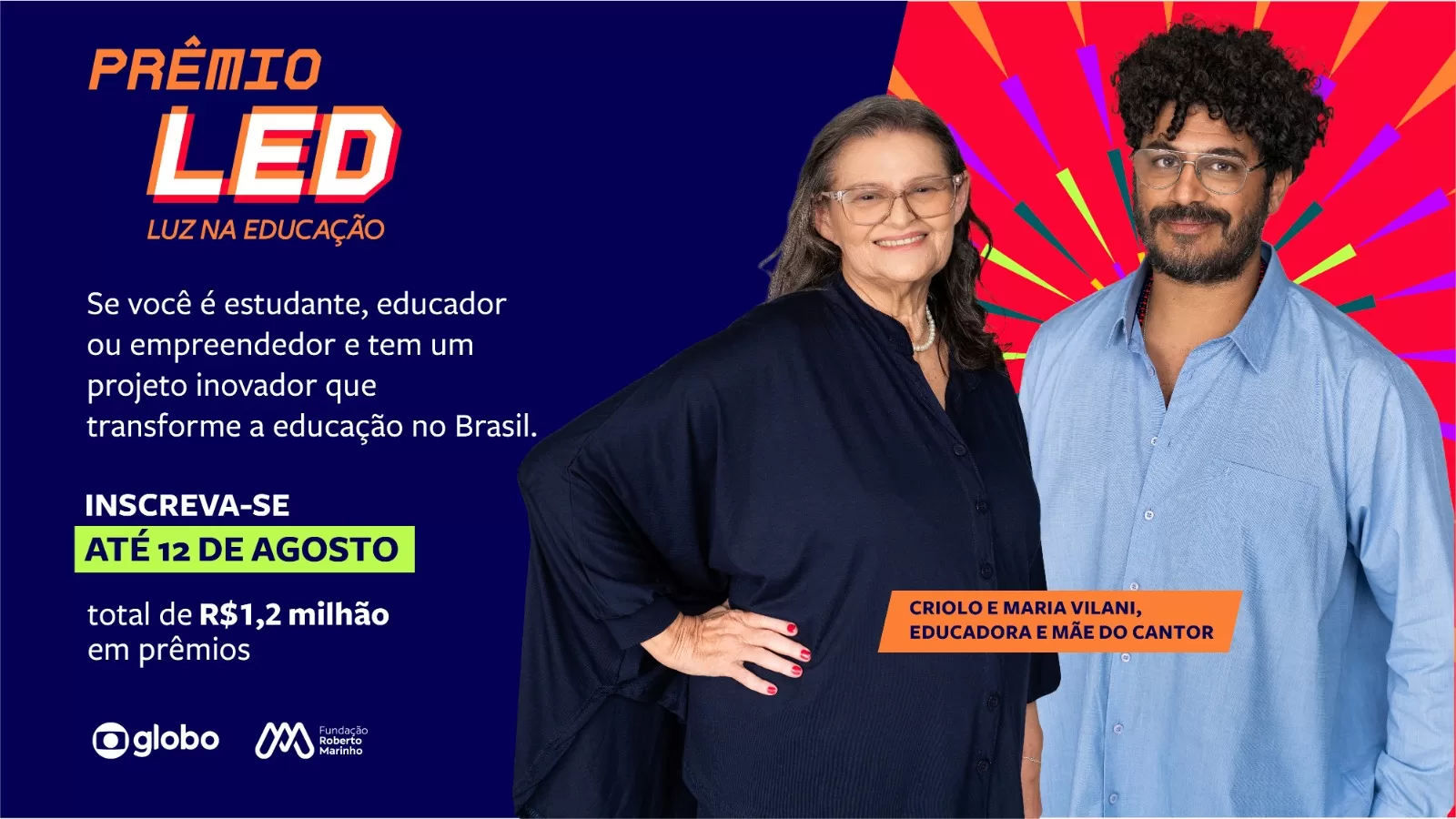 Inscrições do Prêmio LED 2025 finalizam no dia 12 de agosto!